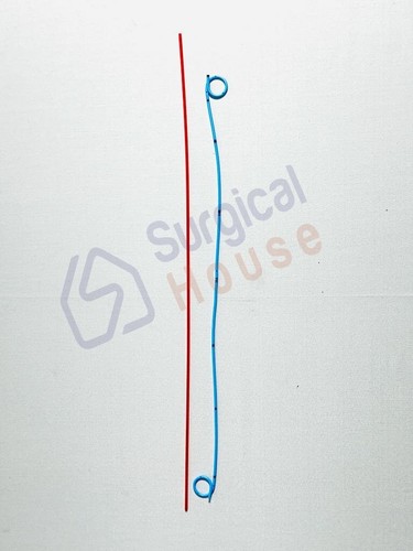 Stent with pusher urology - dj,